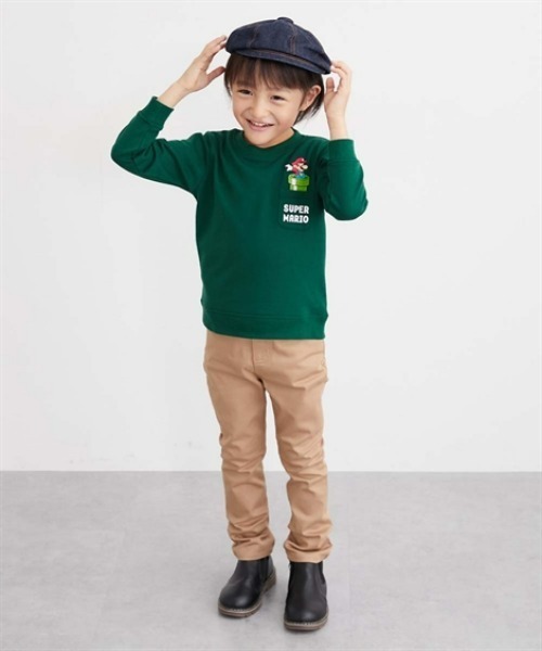 トレーナー 「スーパーマリオ」スウェットトレーナー キッズ 子供服