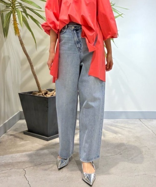 LE PHIL（ル フィル） ジーンズ デニム デニムパンツ フロントクロス