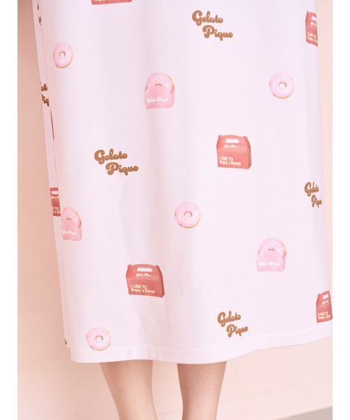 gelato pique（ジェラートピケ） パジャマ ルームウェア ドーナツ柄