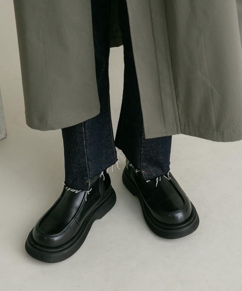 tototo 37黒 W/SAXONY B/TWEED STAND COAT(XS Black): Yohji Yamamoto｜THE SHOP