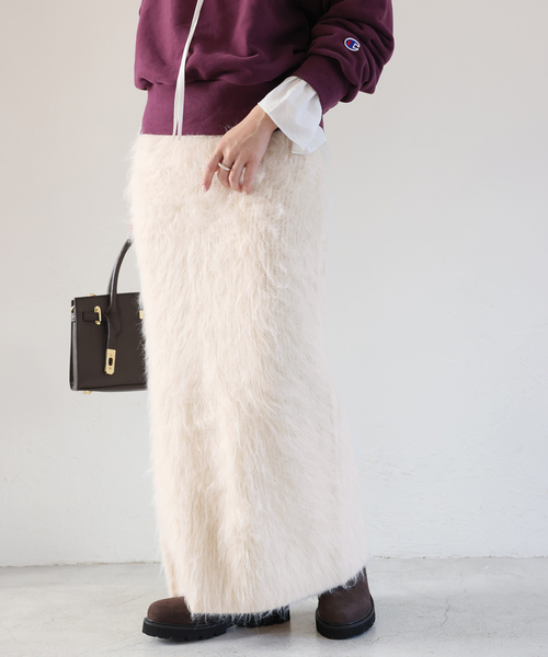 SLOBE IENA（スローブイエナ） スカート habi ファースカート