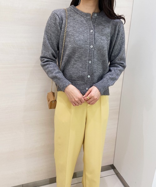 「solleim」 ニットカーディガン M グレー レディース_画像8