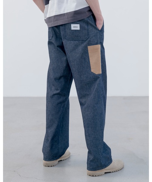 uniform experiment ジーンズ DENIM PAINTER PANTS メンズ レディース