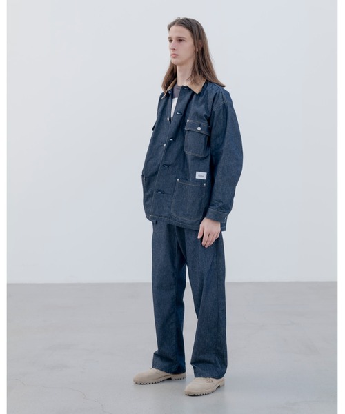 パンツ uniform experiment RELAX FIT DENIM PANTS uniform experiment ジーンズ DENIM PAINTER PANTS メンズ レディース