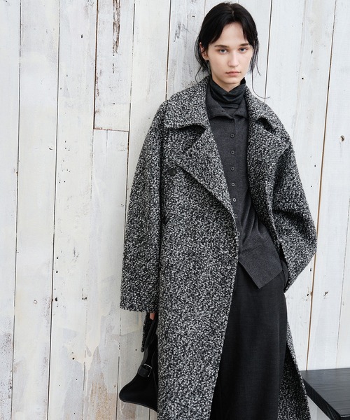 tageechita コート チェスターコート 「tageechita」ミックスカラー