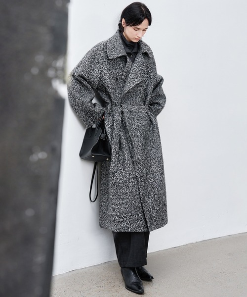 tageechita コート チェスターコート 「tageechita」ミックスカラー