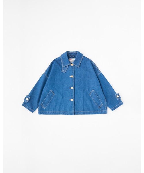 美品 2025最新 トラディショナルウェザーウェア MALTON デニムコート Traditional Weatherwear（トラディショナル ウェザーウェア） ステン