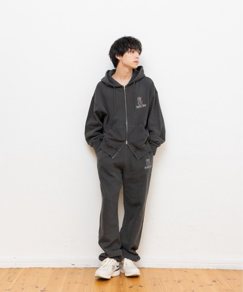 kaoyorinakami パーカー peace boy zip hoodie / ピースボーイジップ