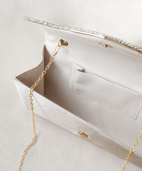 「GIRL」 クラッチバッグ FREE ゴールド レディース_画像3