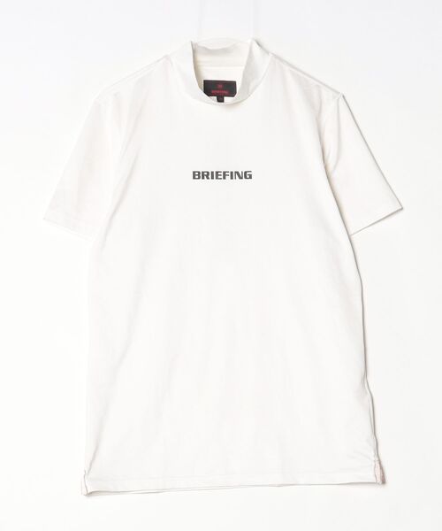 BRIEFING（ブリーフィング） 半袖Tシャツ M ホワイト メンズ