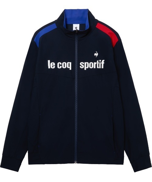 le coq sportif フランス代表 STAFF ジャケット le coq sportif（ルコックスポルティフ） ナイロンジャケット 接触冷感