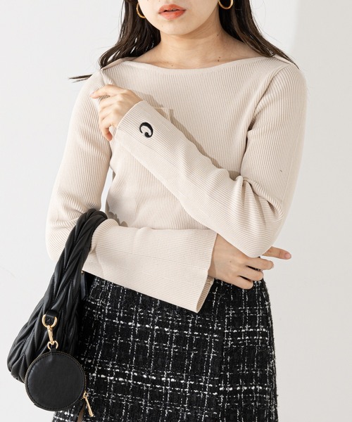 「Chico」 長袖カットソー FREE ブルー レディース_画像2