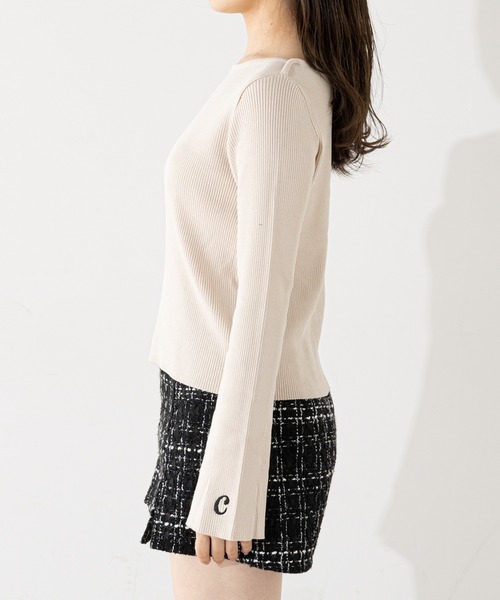 「Chico」 長袖カットソー FREE ブルー レディース_画像7