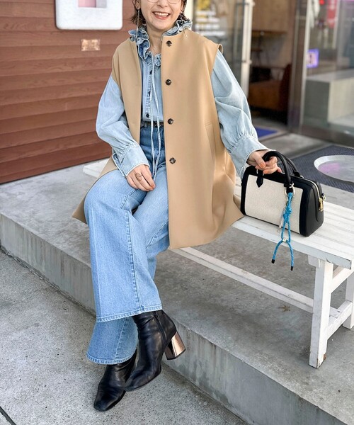 NOLLEY'S(ノーリーズ) ベスト ジレ ウォッシャブル撥水トリプル NOLLEY'S(ノーリーズ) ベスト ジレ ウォッシャブル撥水トリプル