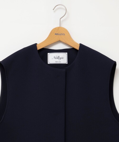 ノーリーズ トリプルクロスメタル釦ジレ 楽天市場】トリプルクロスメタル釦ジレ／ノーリーズ（NOLLEY'S