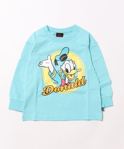 Disney（ディズニー） tシャツ 親子お揃い BIGキャラクターロンT 1245K