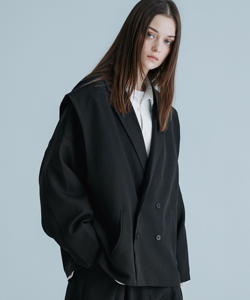 「SOCCE」 テーラードジャケット S チャコール メンズ_画像3