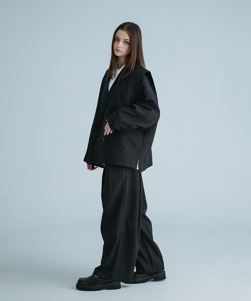 「SOCCE」 テーラードジャケット S チャコール メンズ_画像9