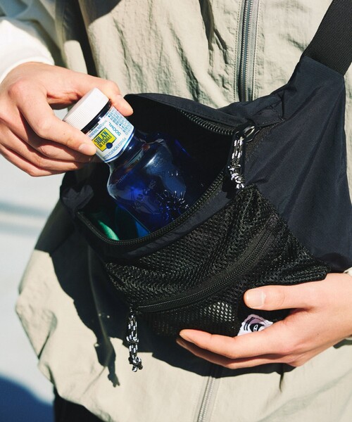 「POLeR」 ウエストバッグ「FREAK’S STOREコラボ」 ONE SIZE ブラック レディース_画像5