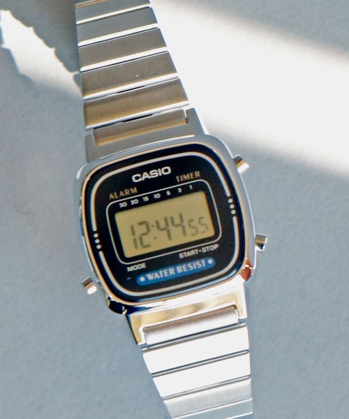 「CASIO」 デジタル腕時計 FREE シルバー系その他 レディース_画像3