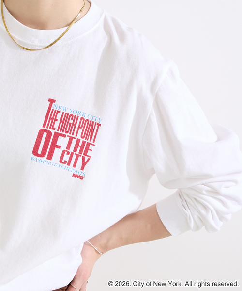 GOOD ROCK SPEED（グッドロックスピード） tシャツ NYC LS shirts A
