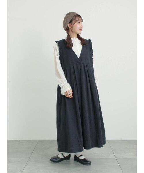 Samansa Mos2（サマンサモスモス） ワンピース 「Cross×Linen」肩