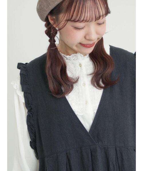 Samansa Mos2（サマンサモスモス） ワンピース 「Cross×Linen」肩