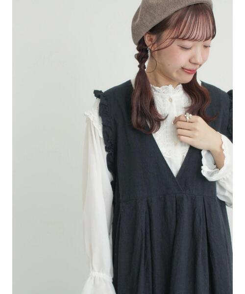 Samansa Mos2（サマンサモスモス） ワンピース 「Cross×Linen」肩