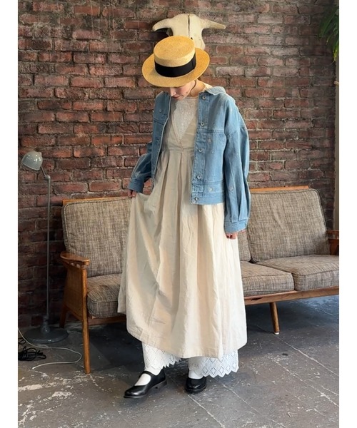 Samansa Mos2（サマンサモスモス） ワンピース 「Cross×Linen」肩