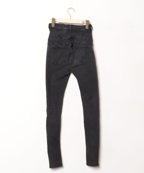 「EMODA」 スキニーデニムパンツ SMALL ブラック レディース_画像2