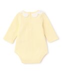 ベビー服 ロンパース スカラップ衿ロンパースの詳細画像1