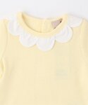 ベビー服 ロンパース スカラップ衿ロンパースの詳細画像2