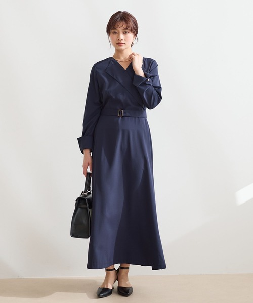 Andemiu（アンデミュウ） ワンピース カシュクール風ワンピース656562