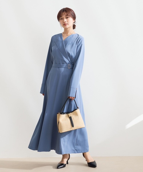 Andemiu（アンデミュウ） ワンピース カシュクール風ワンピース656562