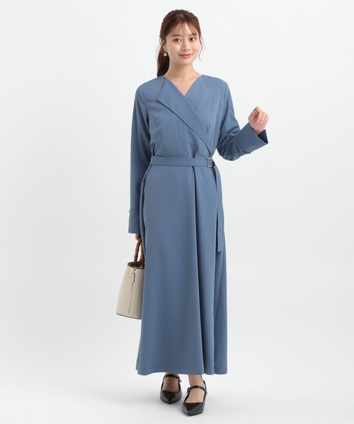 Andemiu（アンデミュウ） ワンピース カシュクール風ワンピース656562