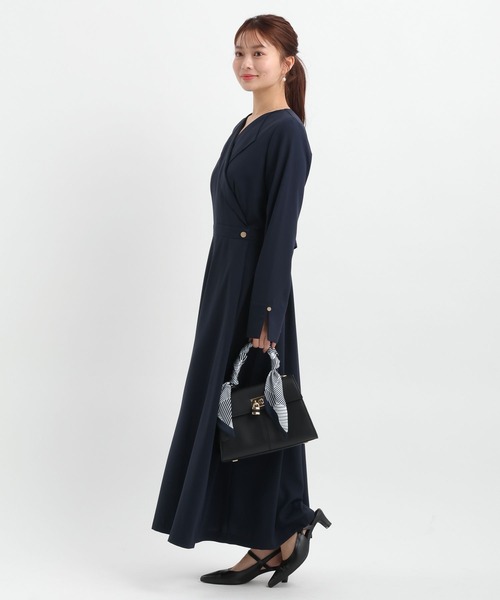 Andemiu（アンデミュウ） ワンピース カシュクール風ワンピース656562