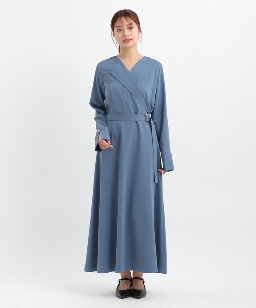 Andemiu（アンデミュウ） ワンピース カシュクール風ワンピース656562