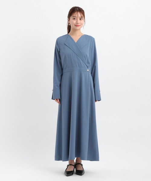 Andemiu（アンデミュウ） ワンピース カシュクール風ワンピース656562