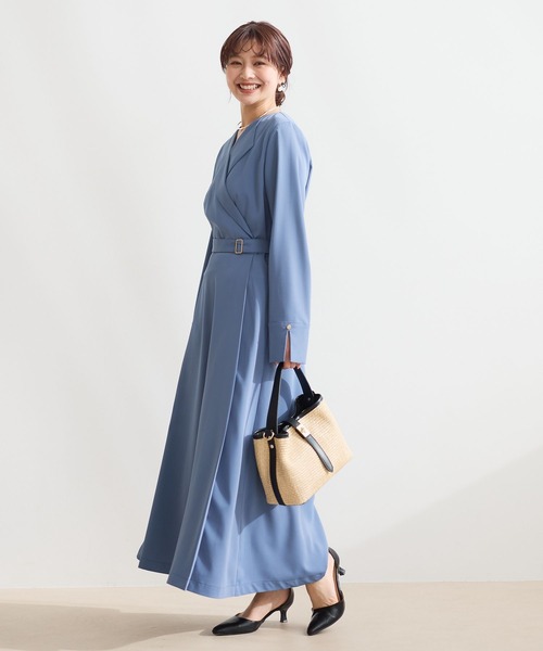 Andemiu（アンデミュウ） ワンピース カシュクール風ワンピース656562