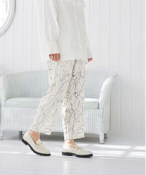 「carino」 シューズ 24cm オフホワイト レディース_画像3