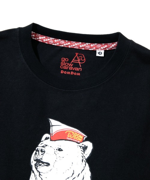 「go slow caravan」 半袖Tシャツ MEDIUM ブラック メンズ_画像3