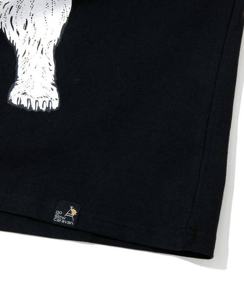 「go slow caravan」 半袖Tシャツ MEDIUM ブラック メンズ_画像6