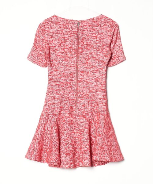 「Alice+Olivia」 半袖ワンピース - レッド レディース_画像2