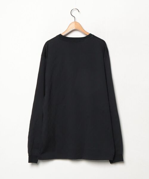 「SEAGREEN」 長袖Tシャツ 4 ブラック メンズ_画像2