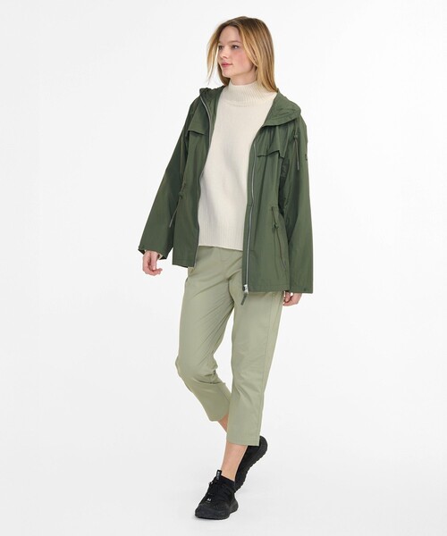 「AIGLE」 ナイロンブルゾン X-SMALL パープル レディース_2