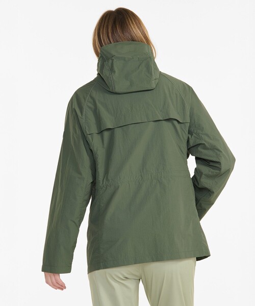 「AIGLE」 ナイロンブルゾン X-SMALL パープル レディース_4