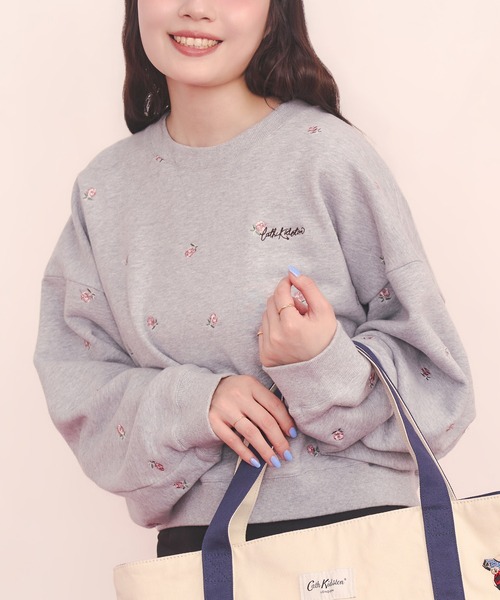 Cath Kidston（キャス・キッドソン） トレーナー スウェット 総柄刺繍