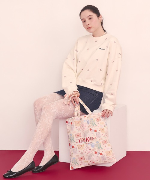 Cath Kidston（キャス・キッドソン） トレーナー スウェット 総柄刺繍