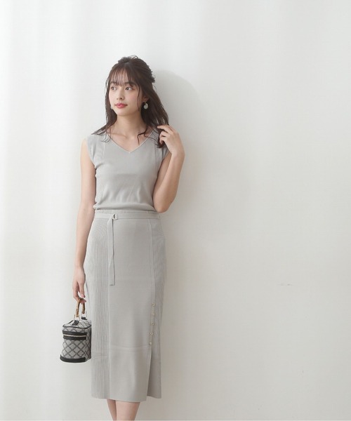 「PROPORTION BODY DRESSING」 セットアップ SMALL ブルー系その他 レディース