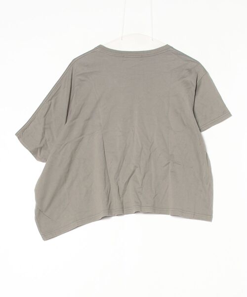 「ZUCCa」 半袖カットソー M size カーキ レディース_画像2